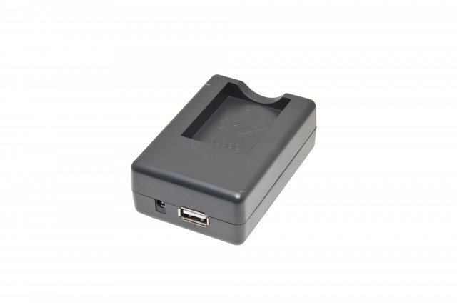 Зарядное устройство для Olympus Li-10B/Li-12B, Sanyo (+USB)