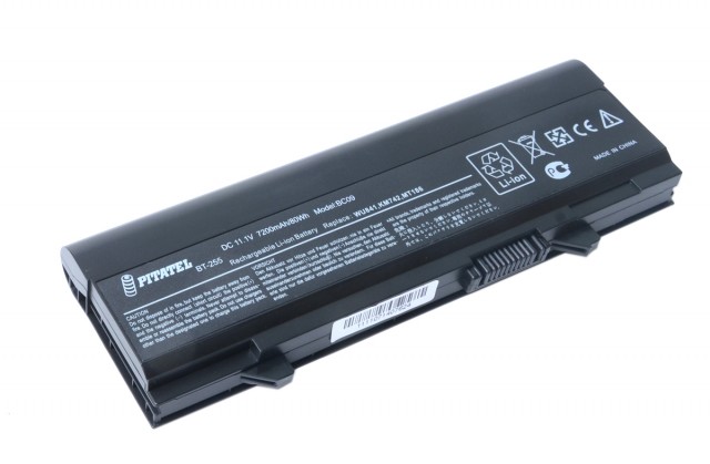 Батарея-аккумулятор KM760 для Dell Latitude E5400/E5500/E5500/E5510, повышенной емкости
