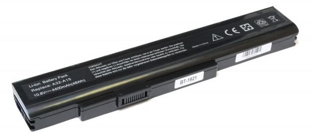 Батарея-аккумулятор A32-A15 (A42-A15) для MSI A6400/CR640/CX640, 4.8Ah
