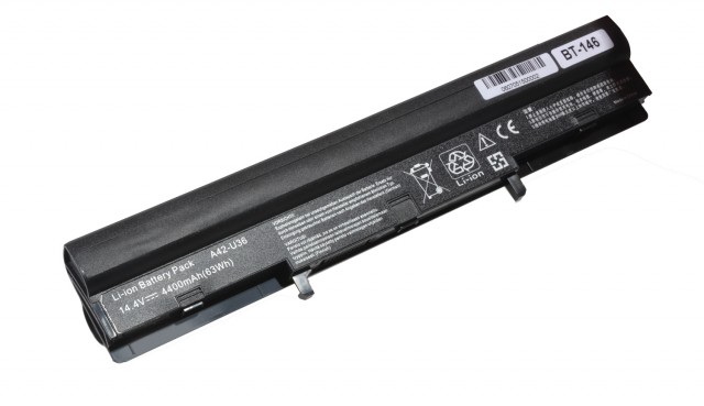 Батарея-аккумулятор A42-U36 для Asus U36/U82/U84/X32 series, черный