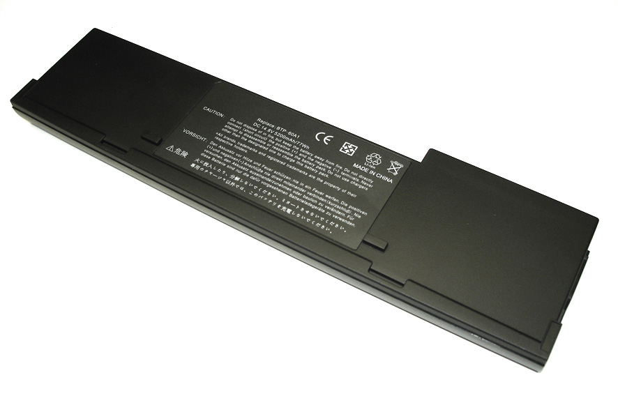 Аккумуляторная батарея BTP-60A1 для ноутбуков Acer Aspire 1500,1620,1610 14.8V 5200mAh черная