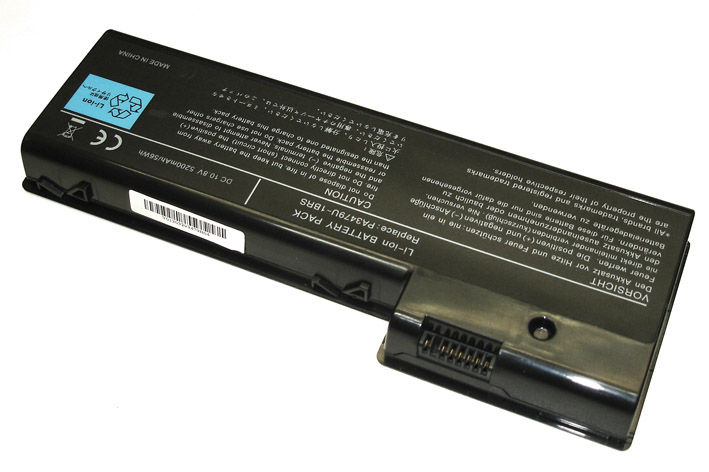 Аккумуляторная батарея для ноутбука Toshiba Satellite P100 5200mAh OEM черный