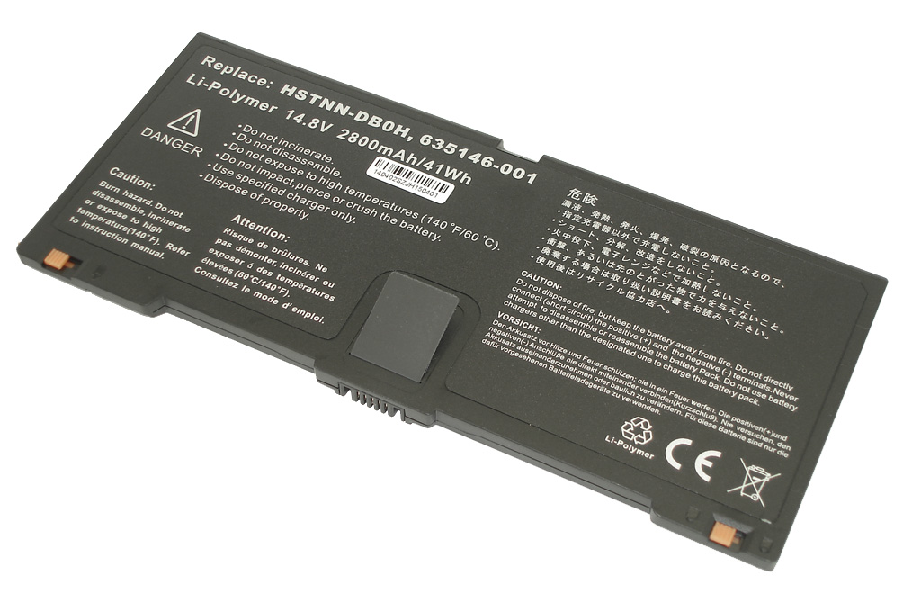 Аккумуляторная батарея HSTNN-DB0H для ноутбука HP Compaq ProBook 5330m 41-44Wh OEM