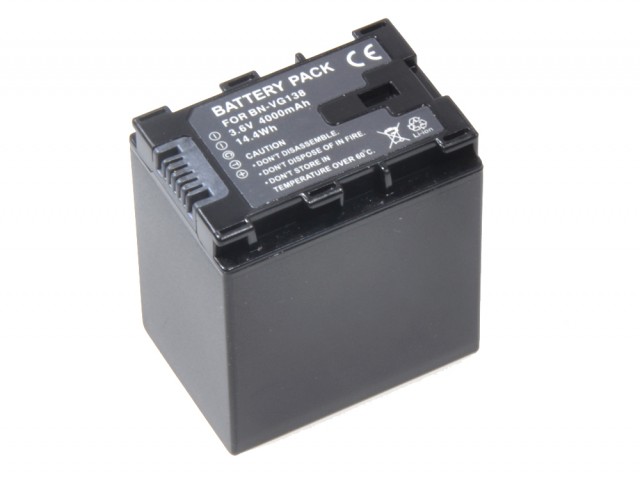 Аккумулятор BN-VG114, BN-VG114E, BN-VG121 для JVC GZ-HD/HM/MG/MS Series