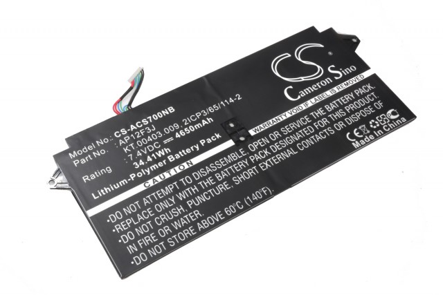 Батарея-аккумулятор AP12F3J для Acer Aspire S7-391