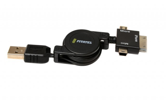 Автомобильное зарядное устройство универсальное Pitatel ADC-90.2ASU (15-20V, 90W, USB)