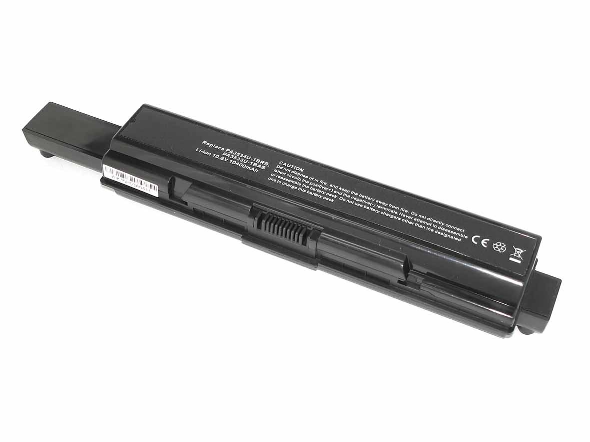 Аккумуляторная батарея PA3534U-1BRS для ноутбука Toshiba A200 A215 A300 L300 L500 10400mah OEM