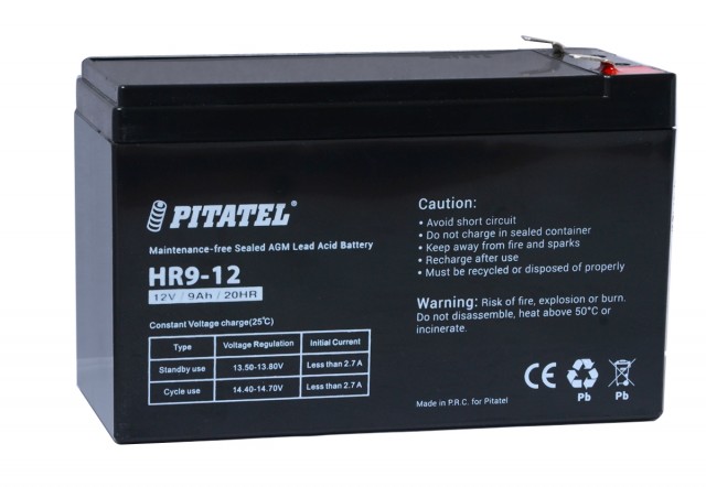 Аккумулятор Pitatel HR9-12, 12V 9Ah