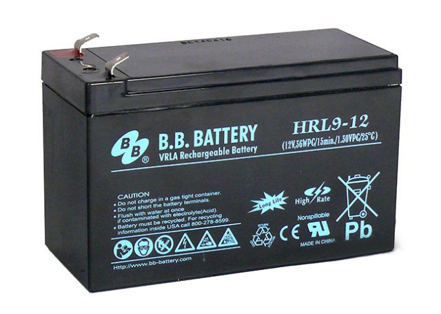 Аккумулятор BB Battery HRL9-12