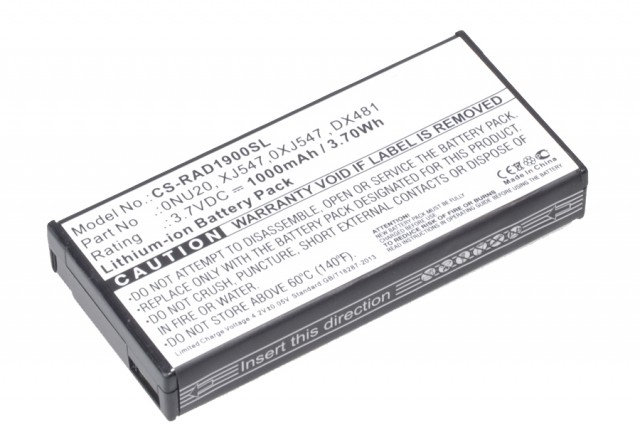 Аккумуляторная батарея FR463, NU209 для RAID-контроллера Dell Perc 5/i, 5/e, 6/i, 6/e