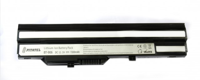 Батарея-аккумулятор BTY-S11/BTY-S12 для MSI WIND U90/U100/U120/U210, LG X110, повышенной емкости (9-cell), черный