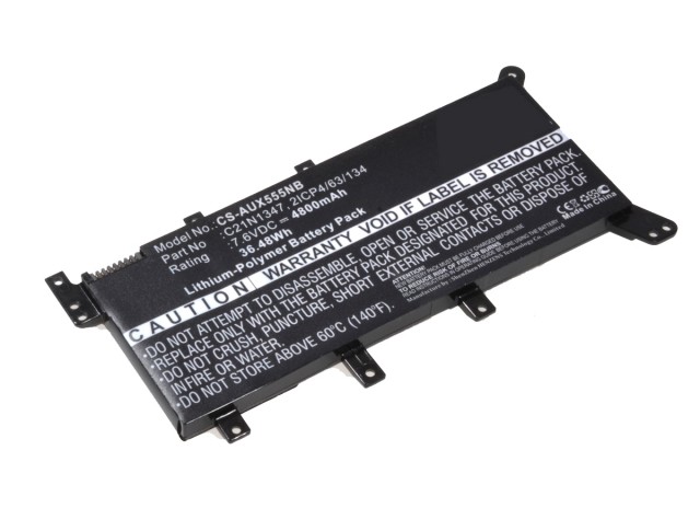 Батарея-аккумулятор C21N1347 для Asus A555LD/A555LN/A555LP/F555L/F555LF/F555LD/ F555LN/F555LP/K555LN/K555LD/R556LD/R556LN/ X555LA/X555LD/X555LN/X555MA