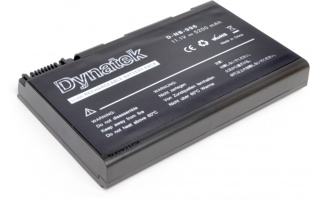 Батарея-аккумулятор Dynatek PowerMax BATBL50L для Acer Aspire 3100/3690/5100/5610/9110/9120 Series