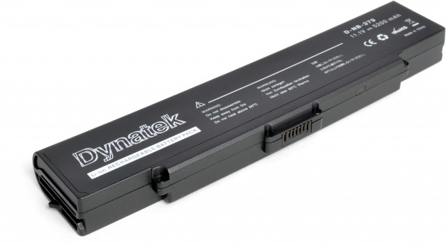 Батарея-аккумулятор Dynatek PowerMax для Sony CR/NR/SZ6-SZ7 Series (VGP-BPS9), черный
