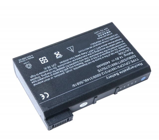 Батарея-аккумулятор 1691P, 75UYF для Dell Latitude C600/C800/Cpi/Cpx, Inspiron 2500/3700/4000/8000, Precision M40/M50