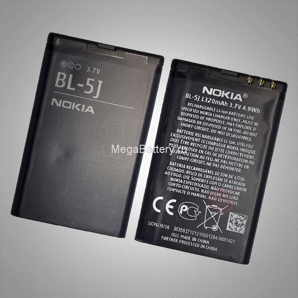 Аккумулятор Nokia BL-5J Оригинал
