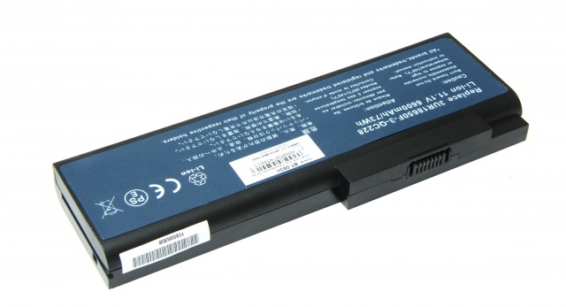 Батарея-аккумулятор 3UR18650F-3-QC228 для Acer Travelmate 8200/8210 Series, Ferrari 5000