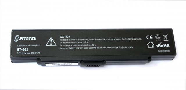 Батарея-аккумулятор VGP-BPS9/VGP-BPS10/VGP-BPS9A для Sony CR/NR/SZ6-SZ7, черный