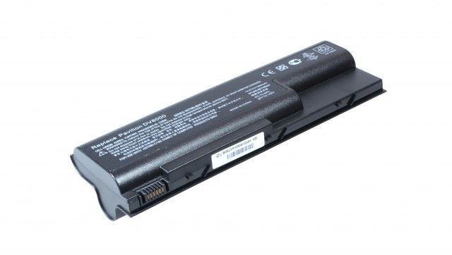 Батарея-аккумулятор для HP Pavilion dv8000/dv8100/dv8200/dv8300, повышенной емкости